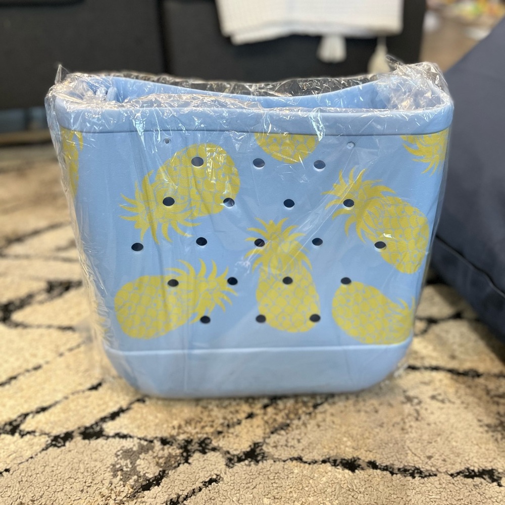 Brand New Pineapple Blue Bogg Baby Bag